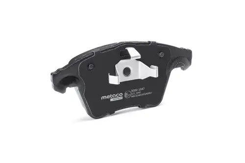 Тормозные колодки дисковые METACO 3000-1047