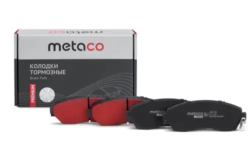 Тормозные колодки дисковые METACO 3000-1763