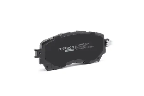 Тормозные колодки дисковые METACO 3000-1074