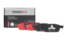 Тормозные колодки дисковые METACO 3000-1084