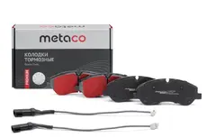 Тормозные колодки дисковые METACO 3000-1090