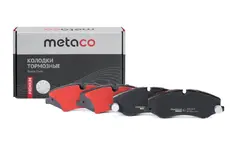 Тормозные колодки дисковые METACO 3000-1070