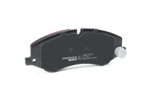 Тормозные колодки дисковые METACO 3000-1070
