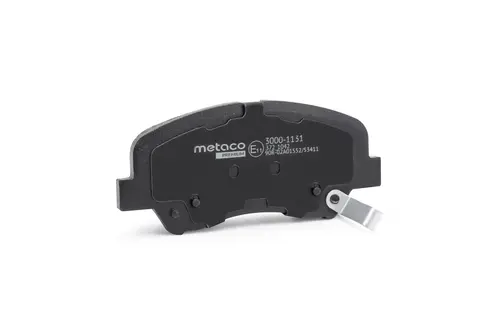 Тормозные колодки дисковые METACO 3000-1131