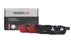 Тормозные колодки дисковые METACO 3000-1091