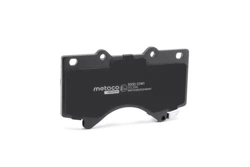 Тормозные колодки дисковые METACO 3000-1040