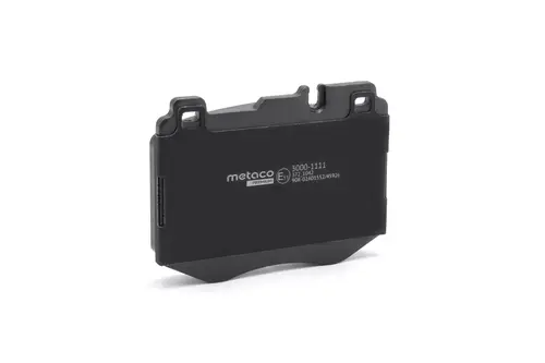 Тормозные колодки дисковые METACO 3000-1111