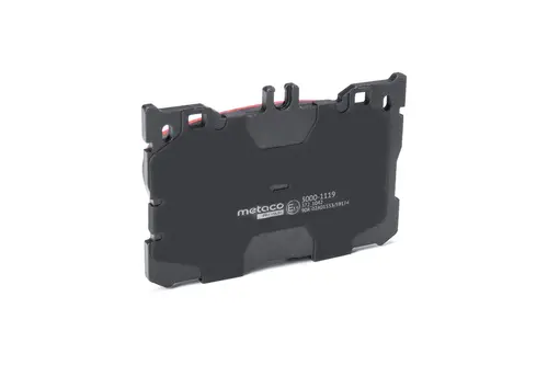 Тормозные колодки дисковые METACO 3000-1119
