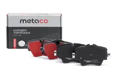 Тормозные колодки дисковые METACO 3000-1109
