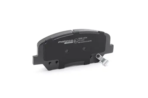 Тормозные колодки дисковые METACO 3000-1076