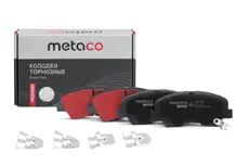 Тормозные колодки дисковые METACO 3000-1098