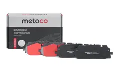 Тормозные колодки дисковые METACO 3000-1107