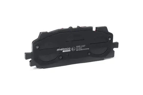 Тормозные колодки дисковые METACO 3000-1107