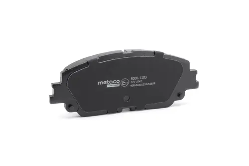 Тормозные колодки дисковые METACO 3000-1103