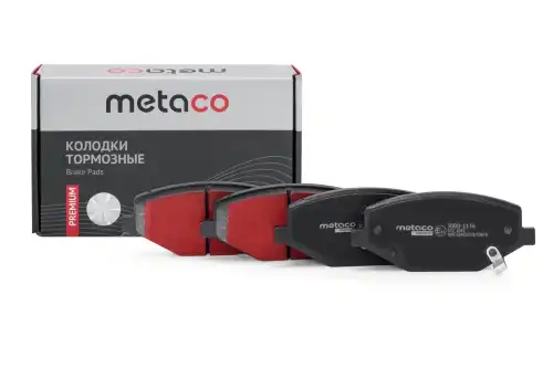 Тормозные колодки дисковые METACO 3000-1136