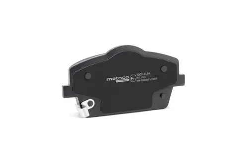 Тормозные колодки дисковые METACO 3000-1134