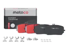 Тормозные колодки дисковые METACO 3000-1143