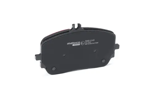 Тормозные колодки дисковые METACO 3000-1143