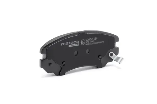 Тормозные колодки дисковые METACO 3000-1138