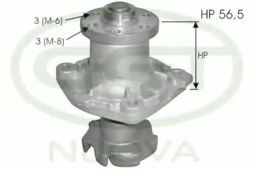 помпа Fiat PA11275 GGT