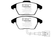 Тормозные колодки дисковые передняя ось EBC DP1517