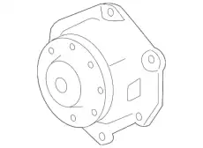 Насос системы охлаждения (помпа) GMC 12709178