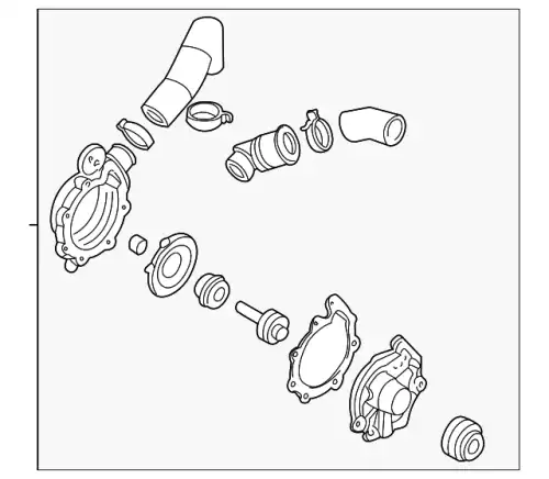 помпа Ford AJ0315010H MAZDA