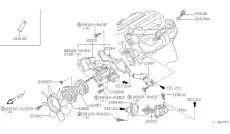 Nissan Помпа R50 B10100W00J