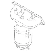 MANIFOLD CATALYTIC ASSY-EXH,LH 285103L310 KIA