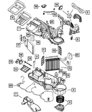Прокладка клапанной крышки DODGE 5097105AA
