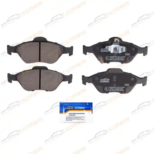 Тормозные колодки дисковые KORWIN KWBP0483