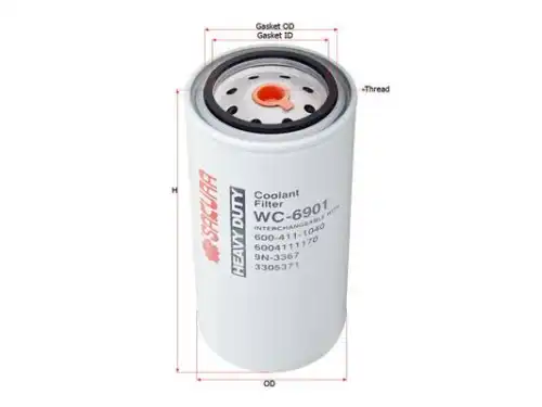 Фильтр системы охлаждения SAKURA WC-6901