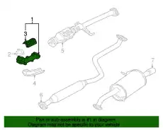 ГЛУШИТЕЛЬ FSE640500B MAZDA