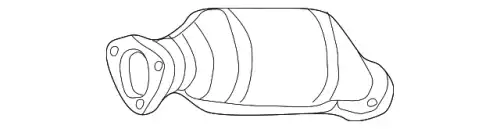 катализатор глушителя Audi 4B0254200X VAG