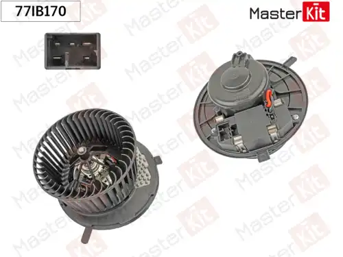 Вентилятор отопителя MASTERKIT 77IB170