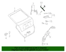 LIFTER ASSY-TAIL GATE RH 817712D720 HYUNDAI