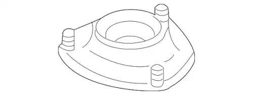 опора амортизатора переднего Mits MR491431 MITSUBISHI