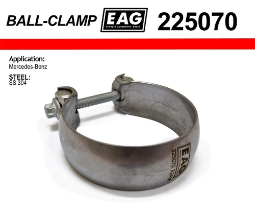 Хомут глушителя EAG 225070