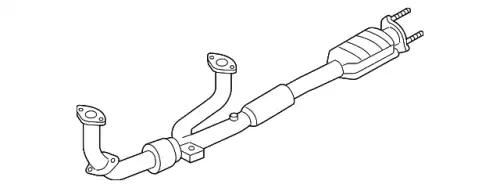 Катализатор 286102C100 HYUNDAI