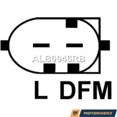 Генератор MOTORHERZ ALB0046RB