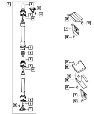 Рулевая рейка DODGE 4333450