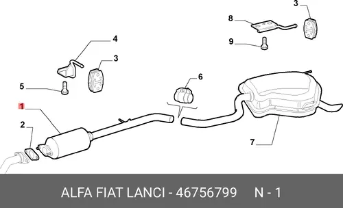 Рулевой наконечник ALFA ROMEO 46756799