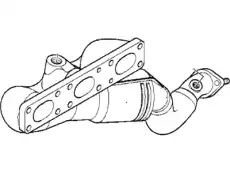 Коллектор выпускной BMW 11 62 7 503 674