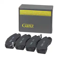 Тормозные колодки дисковые GANZ GIJ09333