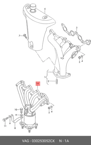 VAG 030253052CX