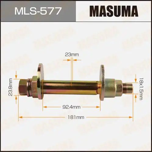 Болт эксцентриковый, к-кт ML-S577 MASUMA