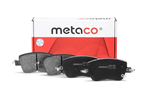 Тормозные колодки дисковые METACO 3000-808