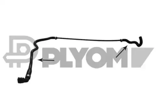 Шланг радиатора P753907 PLYOM