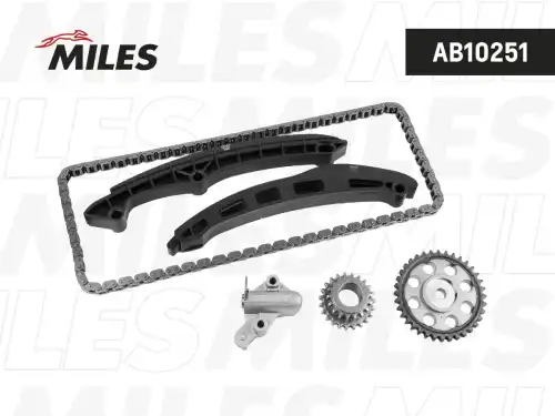 Комплект цепи ГРМ AB10251 MILES