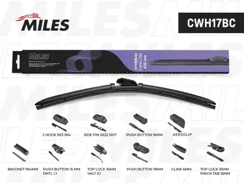 Щетка стеклоочистителя CWH17BC MILES